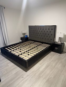 Modern Cal King bed