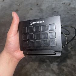 Stream deck