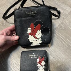 Kate Spade X Disney Purse And Wallet 