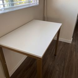 Small But sturdy; Wayfair Dining table