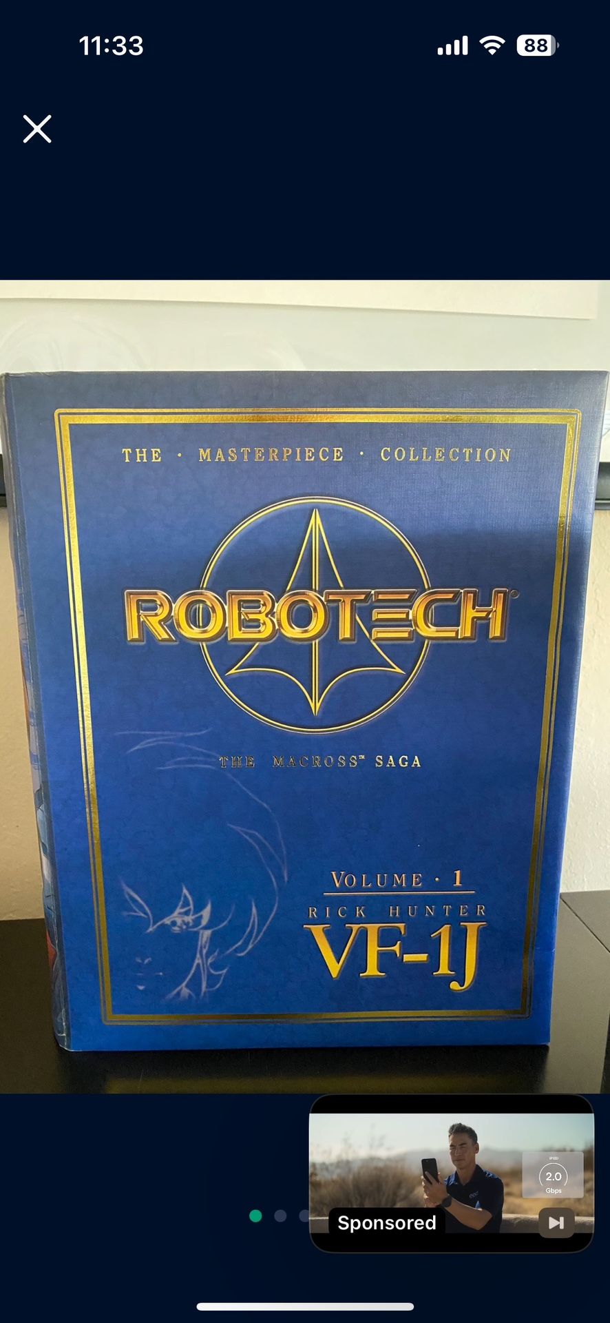 ROBOTECH Rick Hunter never opened