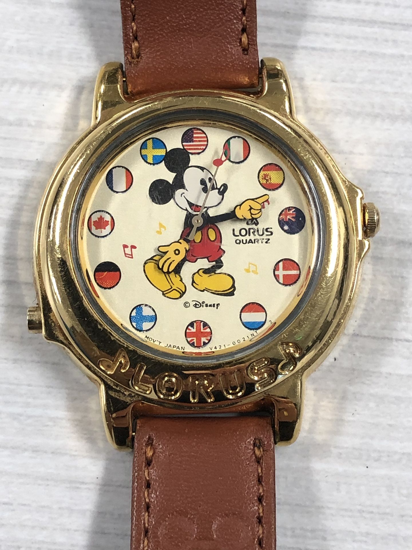 Lorus Vintage Mickey Mouse watch V421 for Sale in Redlands, CA OfferUp