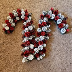 Pine Cone Candy Cane's 