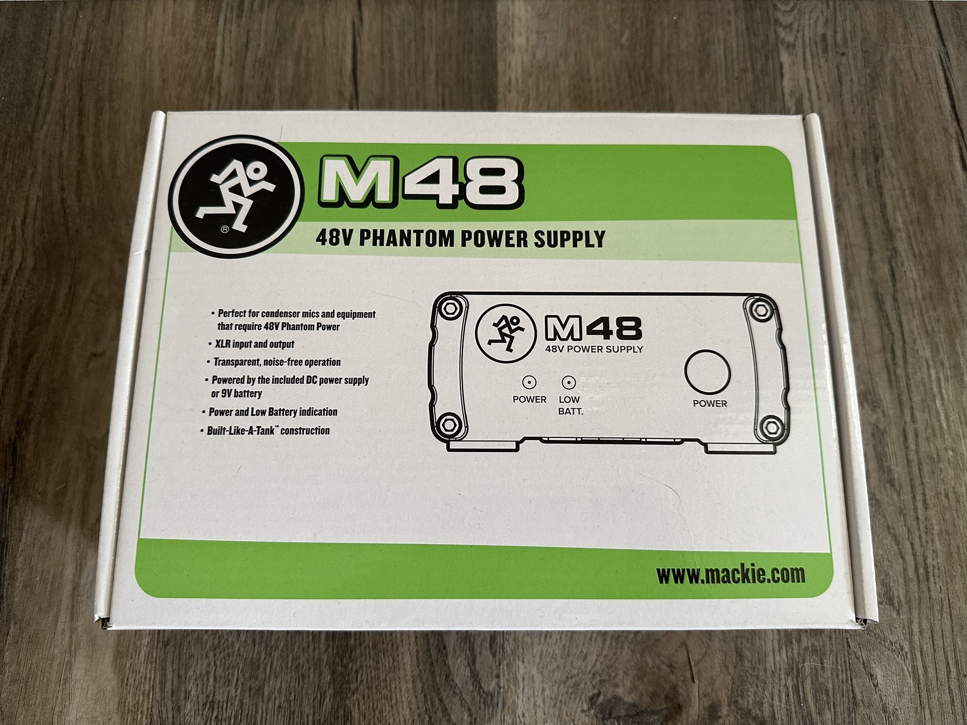 Mackie 48v Phantom Power Supply