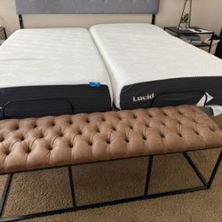 Lucid 10” Mattress Twin XL’s  For Split King Bed 