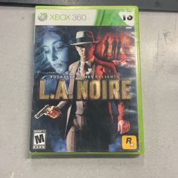 L.A. Noire Xbox 360 Game
