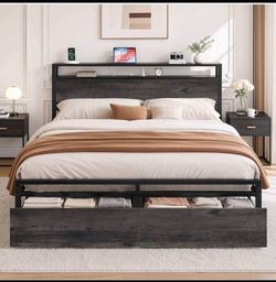 Queen bed frame