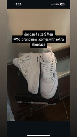 Jordan 4 pure money