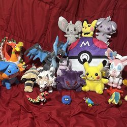 Pokémon Plushies and Figures!! [READ DESCRIPTION]