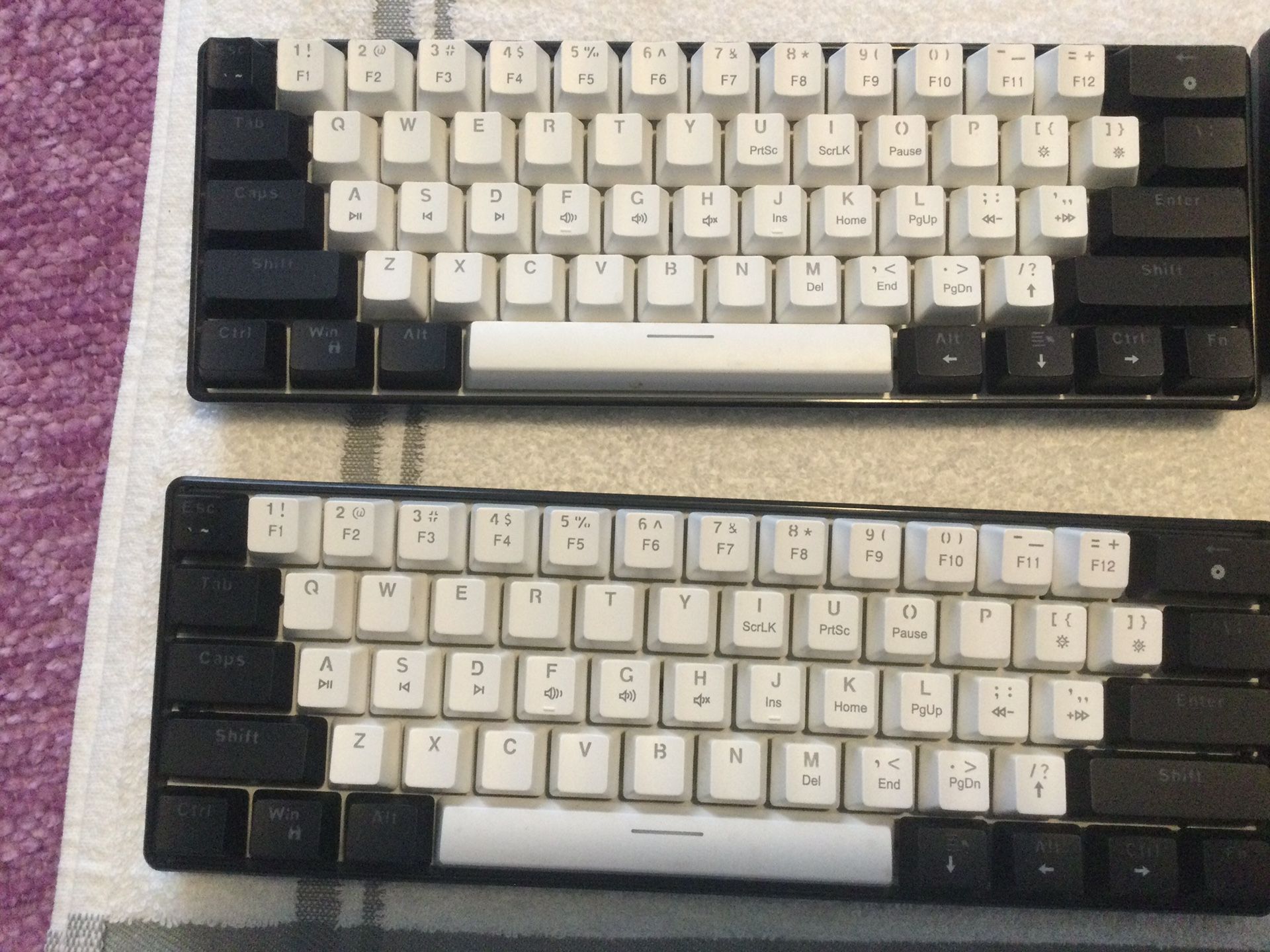 ( NOT WORKING. FOR PARTS OR REPAIR) SNPURDIRI Colorful Mechanical Gaming Keyboard Model V900