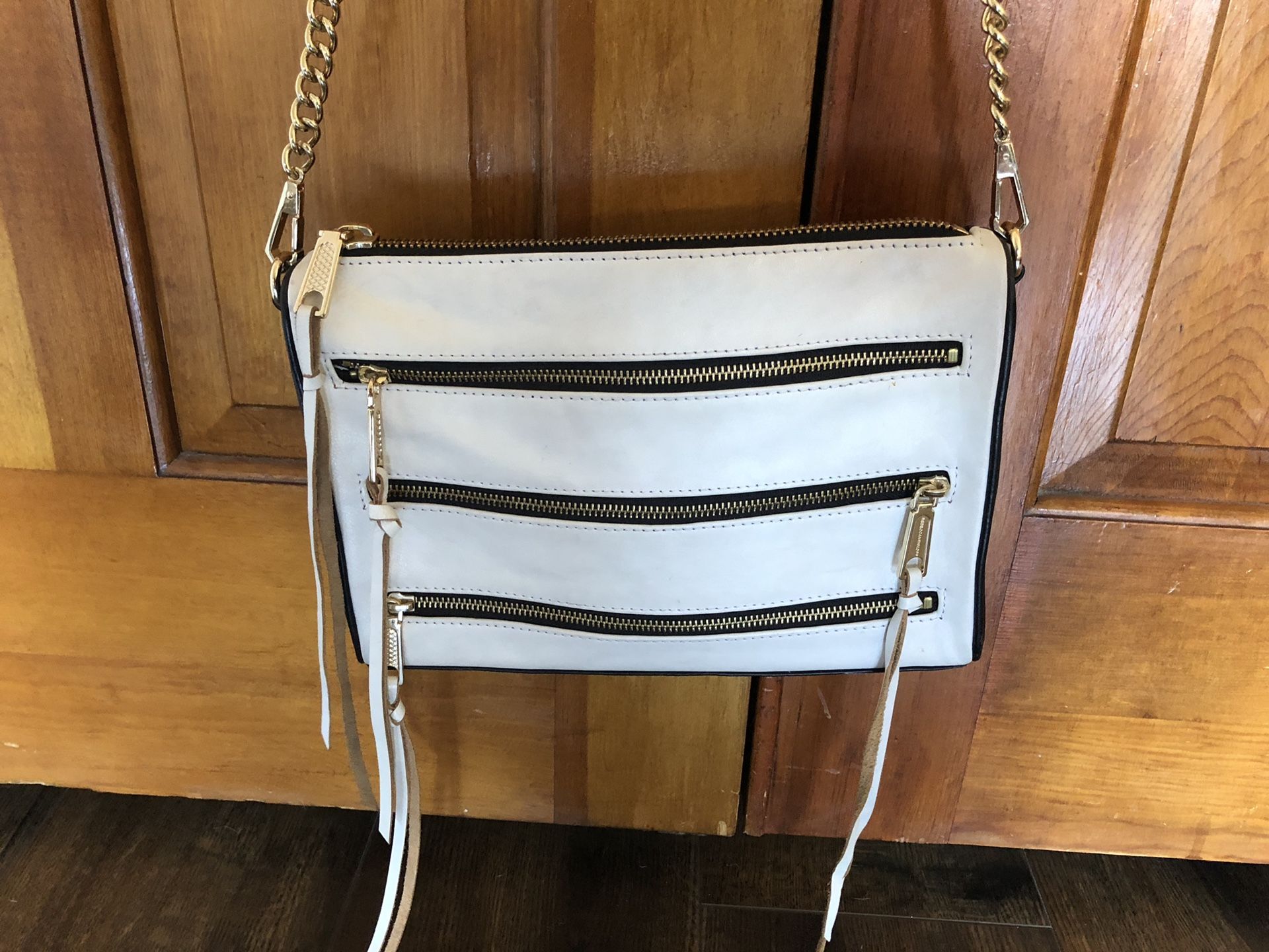 Rebecca Minkoff color block black and white crossbody Bag