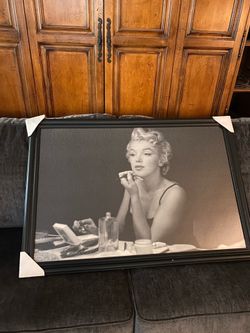 Marylin Monroe picture Framed