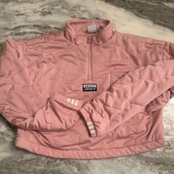 Woman’s Addidas 3/4 Zip Quilted Jacket