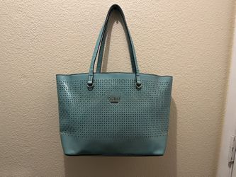 Very Nice Guess Turquoise Color Purse