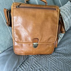 Genuine Leather Messenger Bag 