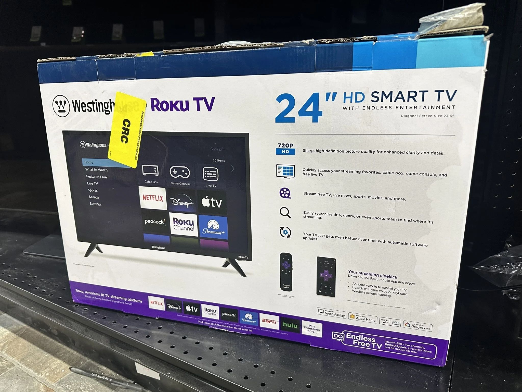 MEMORIAL DAY SALES!!! 24" WESTINGHOUSE 720P LED SMART WR24HT2212