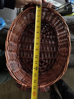 Sturdy Woven Brown Basket