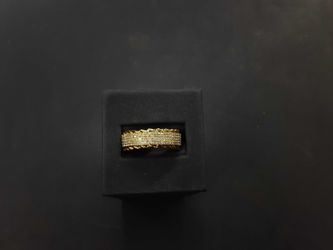 Ring - Wedding Band - Yellow Gold 10k (.417) 4.5 grams Size 10.5