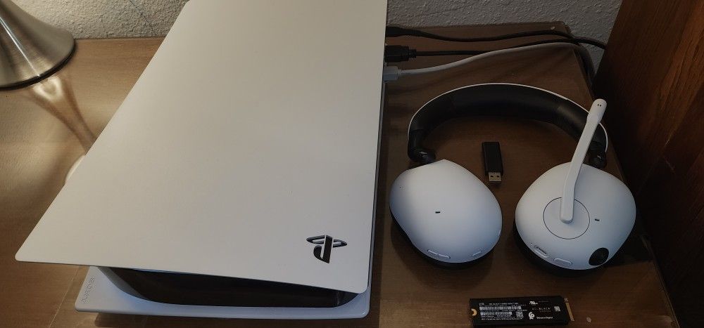 PS5 bundled with many accessories and a 50 inch smart TV and more. 