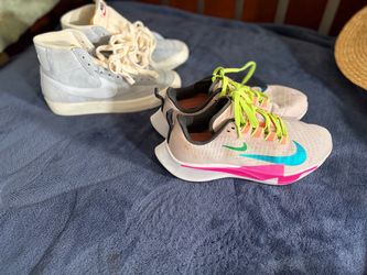 Nike Running Sneakers with Neon Accents