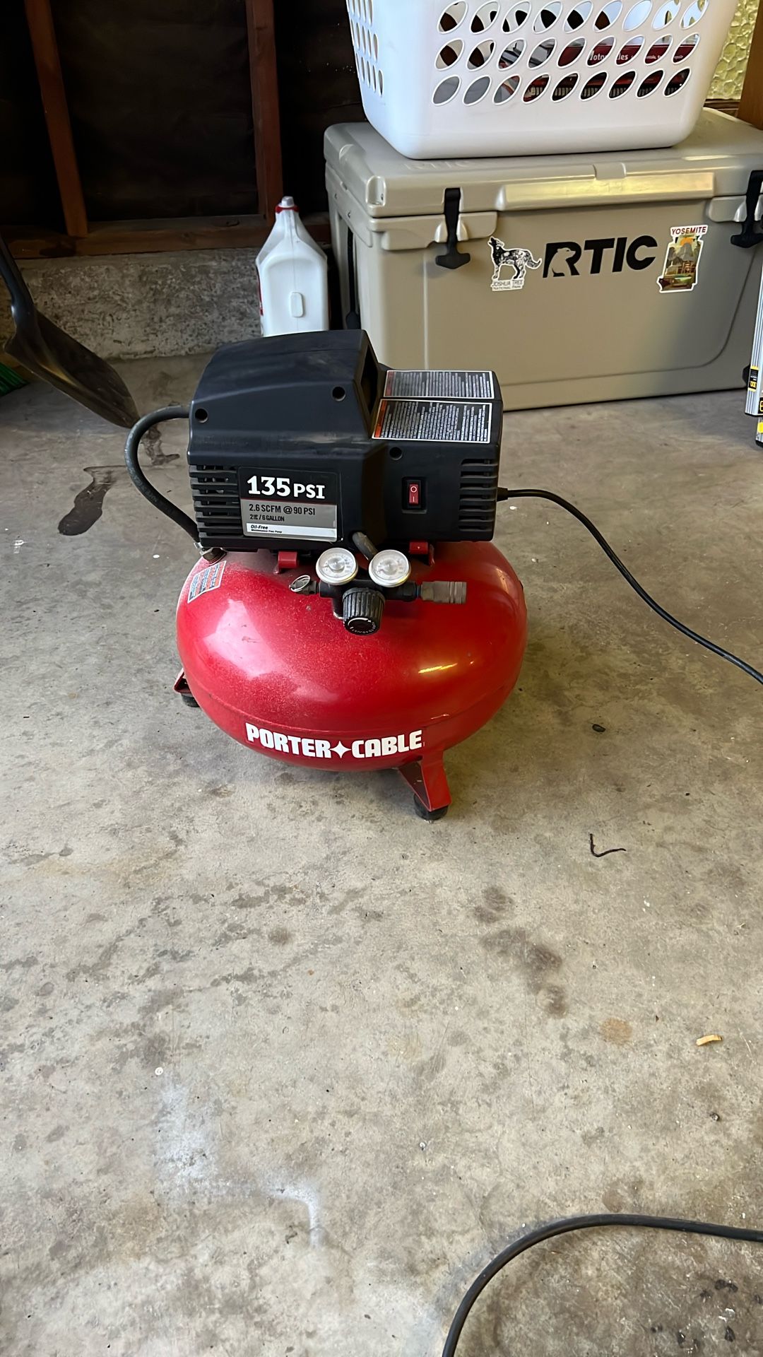 Porter Cable Pancake Compressor