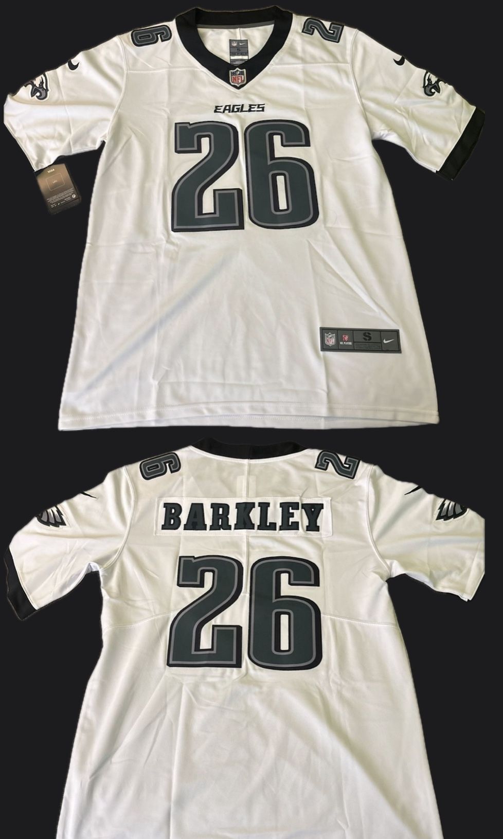 Eagles Barkley Hurts Kelce AJ Brown DawkinsPhiladelphia Eagles Stitched Jersey New With Tags Mens And Womens All Sizes Upto 7x see prices