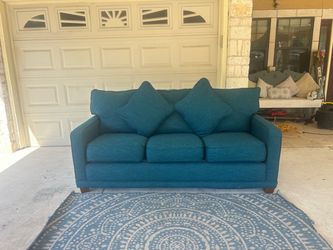 Free Delivery 🚚 Teal Couch / Sillon VerdeAzul