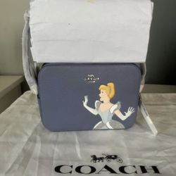 Disney X Coach Limited Edition Crossbody Bag With Cinderella 