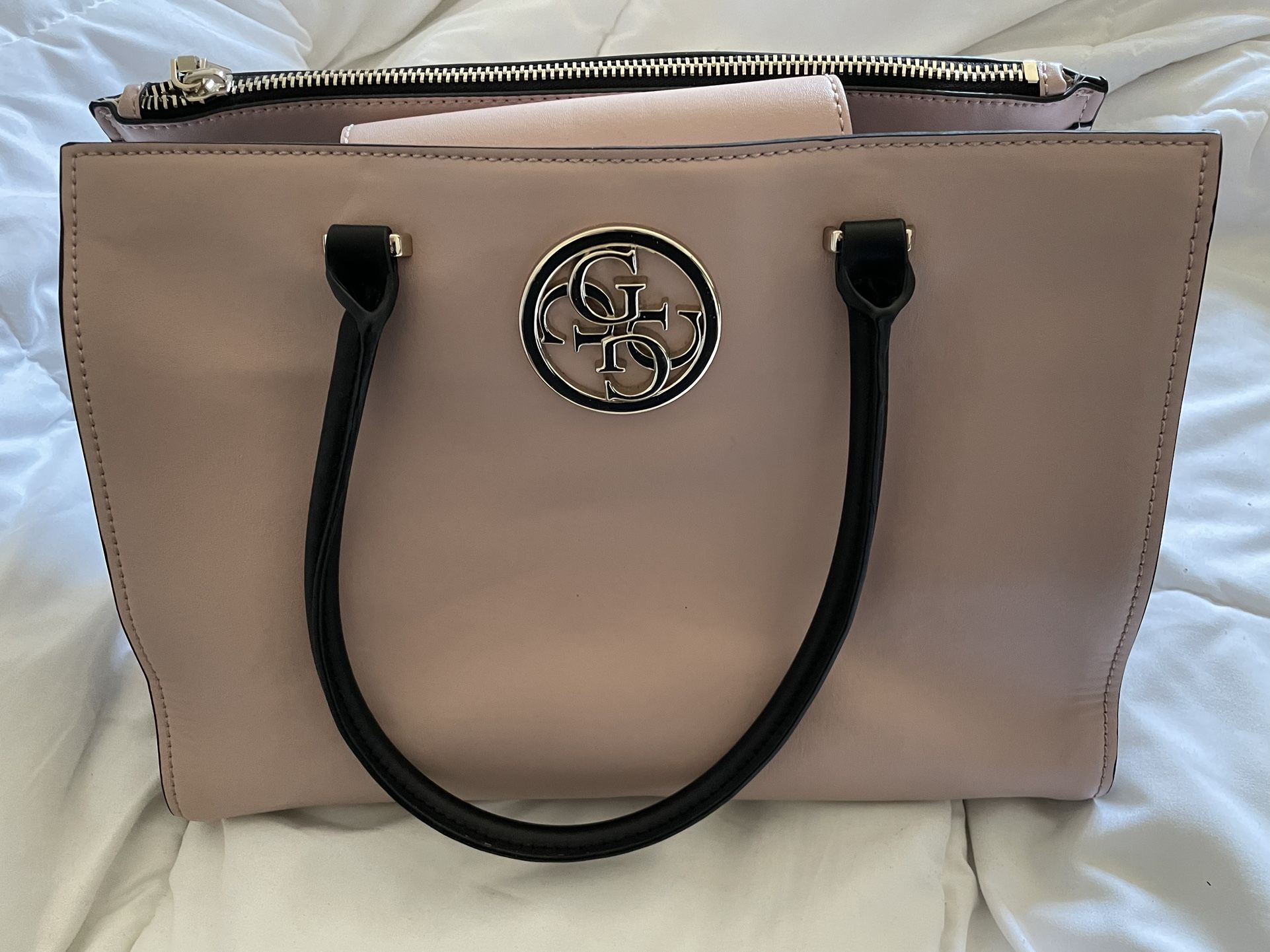 Guess Lux Large Color block Handbag