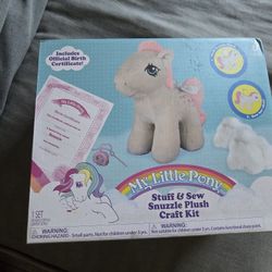 My Little Pony Stuff & Sew Snuzzle Plush Craft Kit