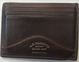 Filson Co. Leather Card Wallet