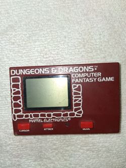 Mattel Electronics Dungeons & Dragons Handheld Game