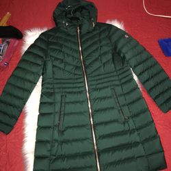 Michael Kors Emerald Green Womens Jacket Brand New With Tags 