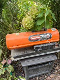 Dyna-Glo Pro 75,000 BTU Kerosene Forced Air Heater – Used Once