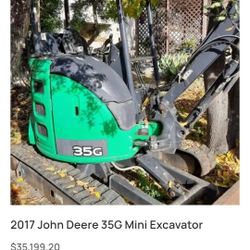 2017 JOHN DEER EXCAVATOR