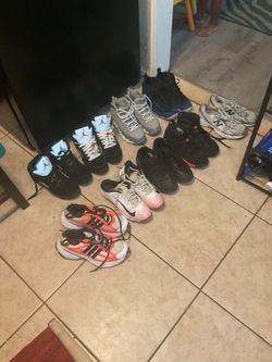 Youth kids shoes size 6 and 6.5 everything for 200