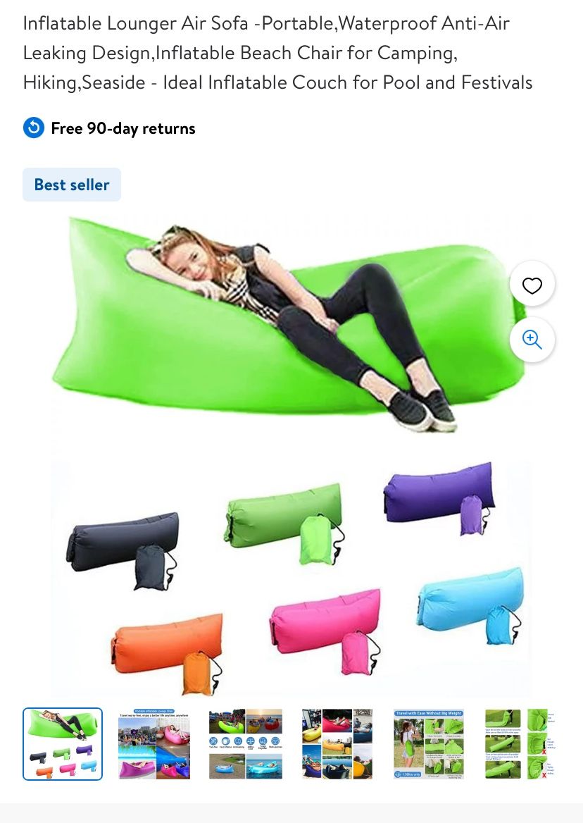 Inflatable Lounger Air Sofa
