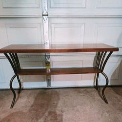 Two Tier Metal Based Console Table