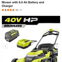 Ryobi lawnmower