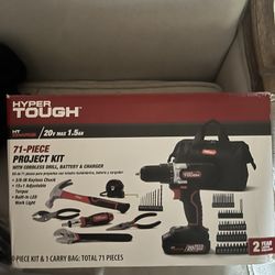 Hyper tough Drill Set 