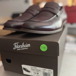 Men’s Size 12 Burgundy Dress Shoes 