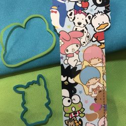 Sanrio Characters Bookmaker& Rubberbands