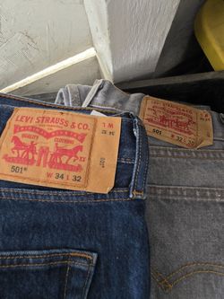 Levi's jeans size 32 and 33 . Great Condition $30 both