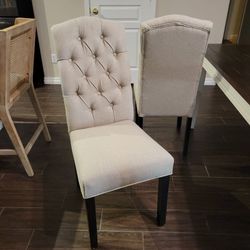 Dining chairs, set of 4