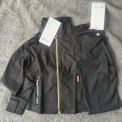 Lululemon Activewear Set: Define Jacket & Align High-Rise Leggings Size 2 Black