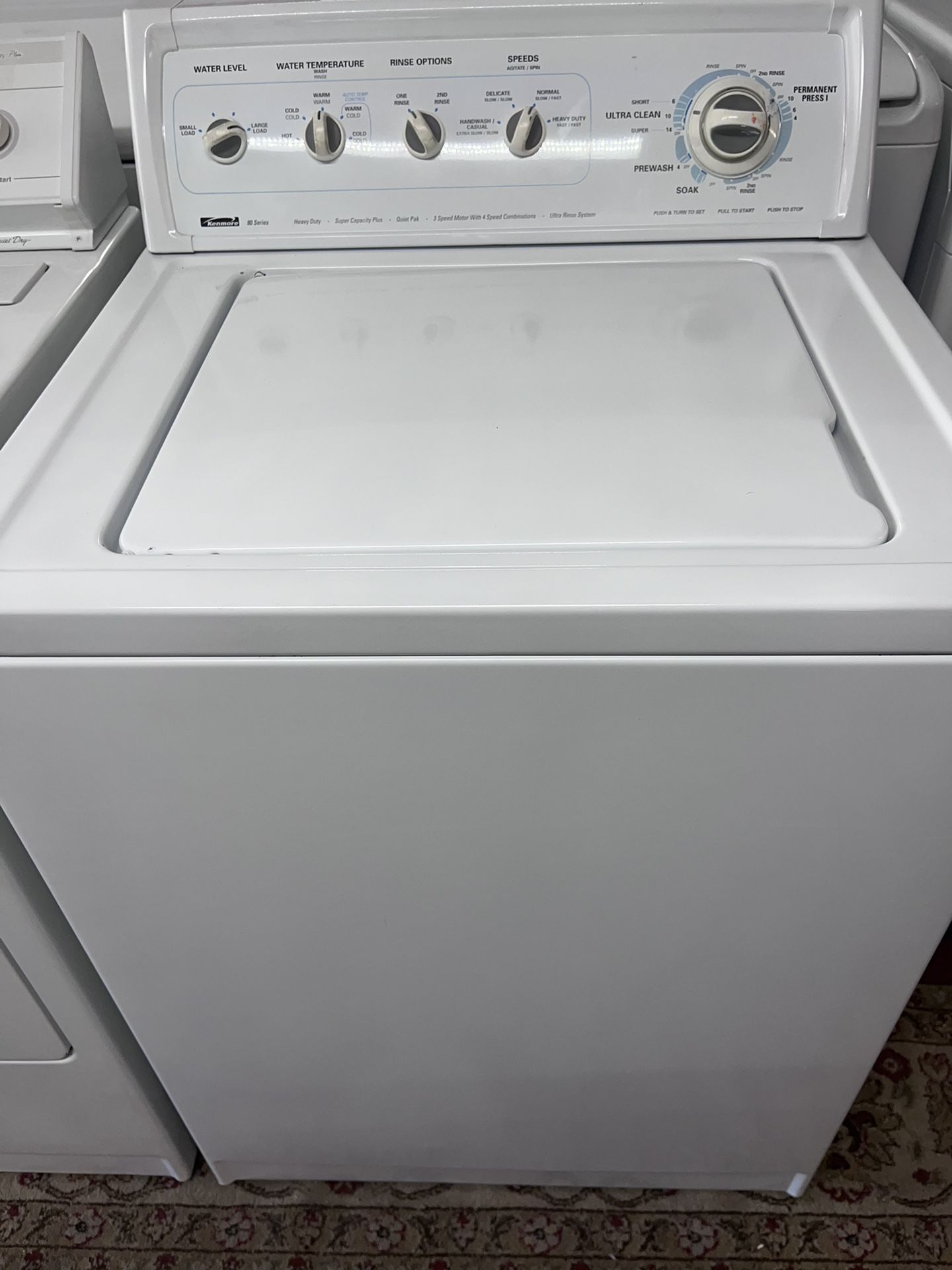 Kenmore Heavy Duty Top Loader Washer Machine 