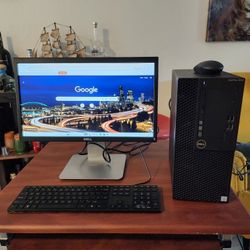 Dell OptiPlex 3050 MT PC i5-6500 3.20GHz 16GB RAM 
240 GB SSD 
Windows 11Pro. Microsoft office installed.  Nothing wrong.  Monitor, keyboard and mouse