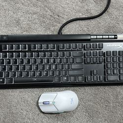 HyperX Alloy Elite 2 Mechanical Gaming Keyboard and wireless pulsefire haste