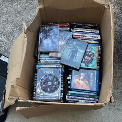 Blu-Ray And A Few Regular Dvds 80+