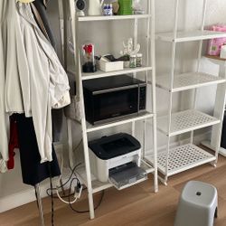 White Metal Shelf